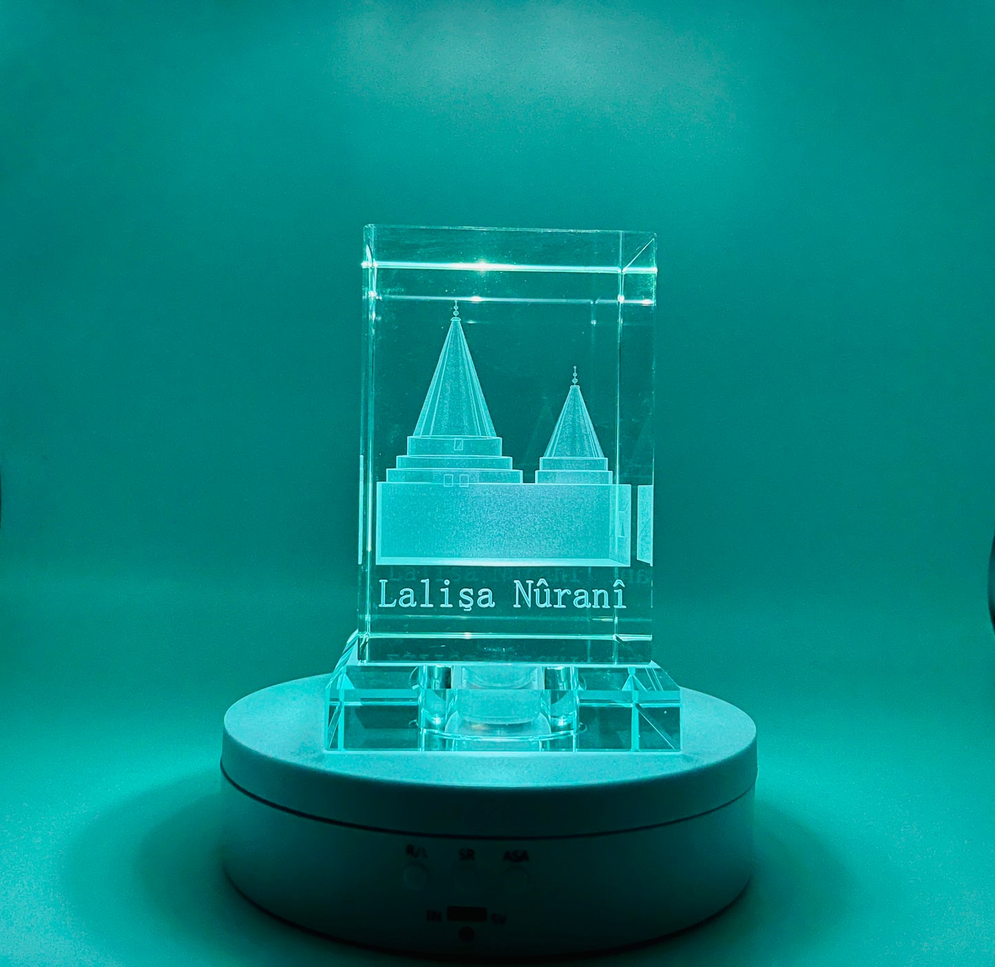 Lalish LED 3D-Lampe 13 cm hoch in 2 verschiedenen Ausführungen