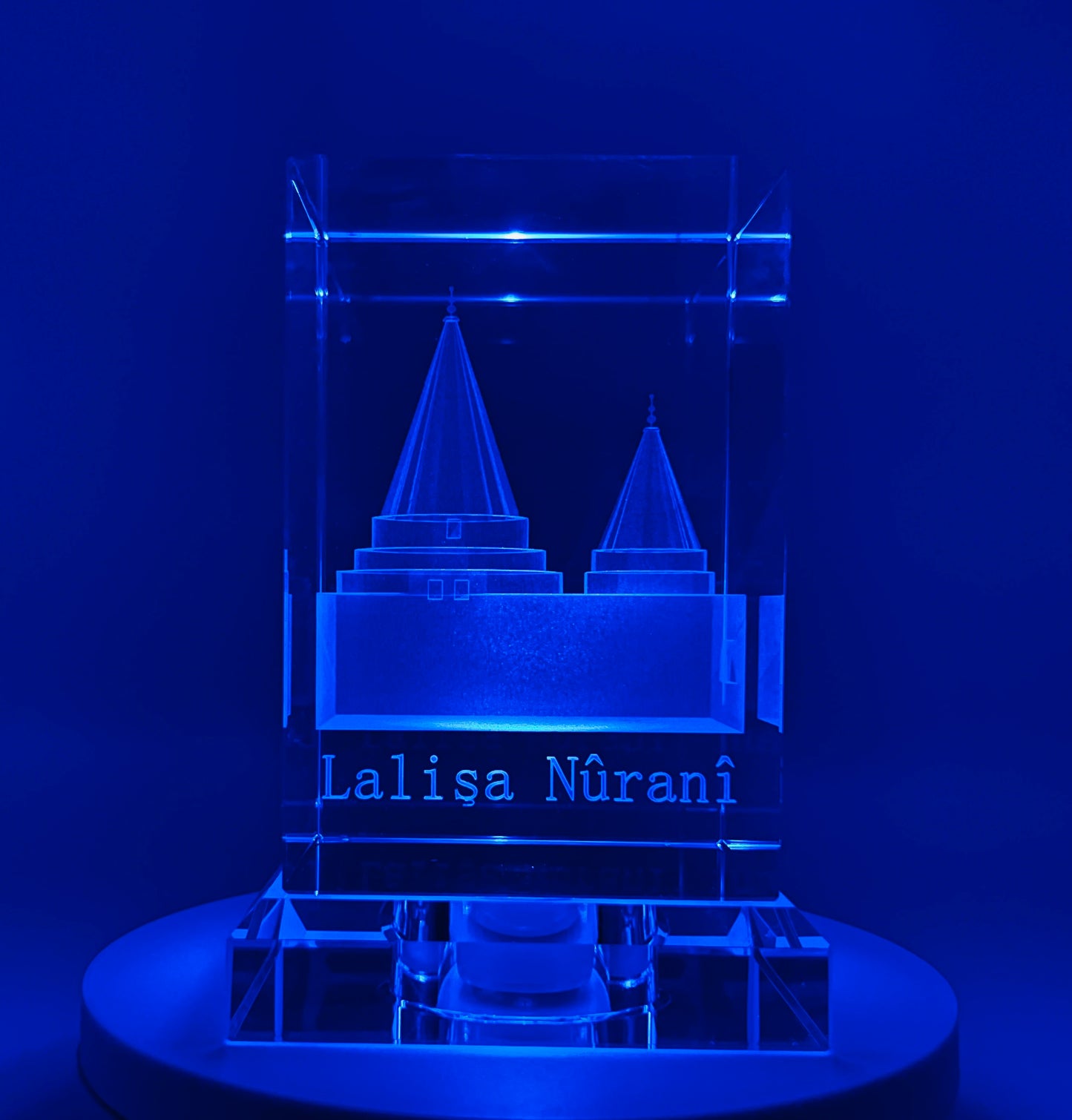 Lalish LED 3D-Lampe 13 cm hoch in 2 verschiedenen Ausführungen