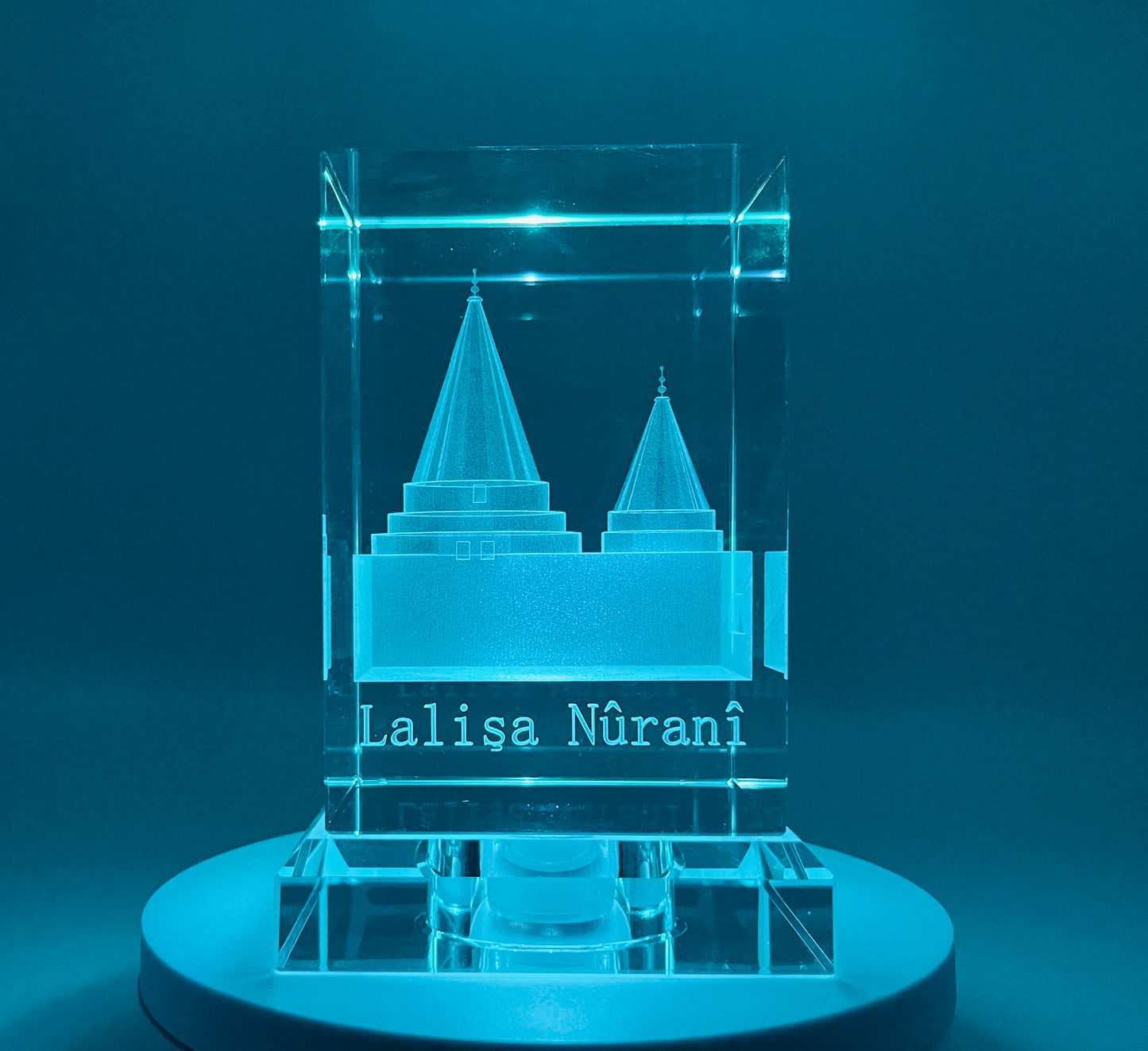 Lalish LED 3D-Lampe 13 cm hoch in 2 verschiedenen Ausführungen