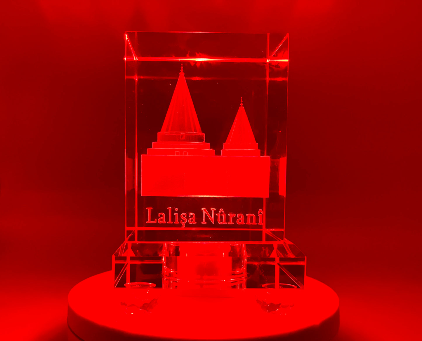 Lalish LED 3D-Lampe 13 cm hoch in 2 verschiedenen Ausführungen