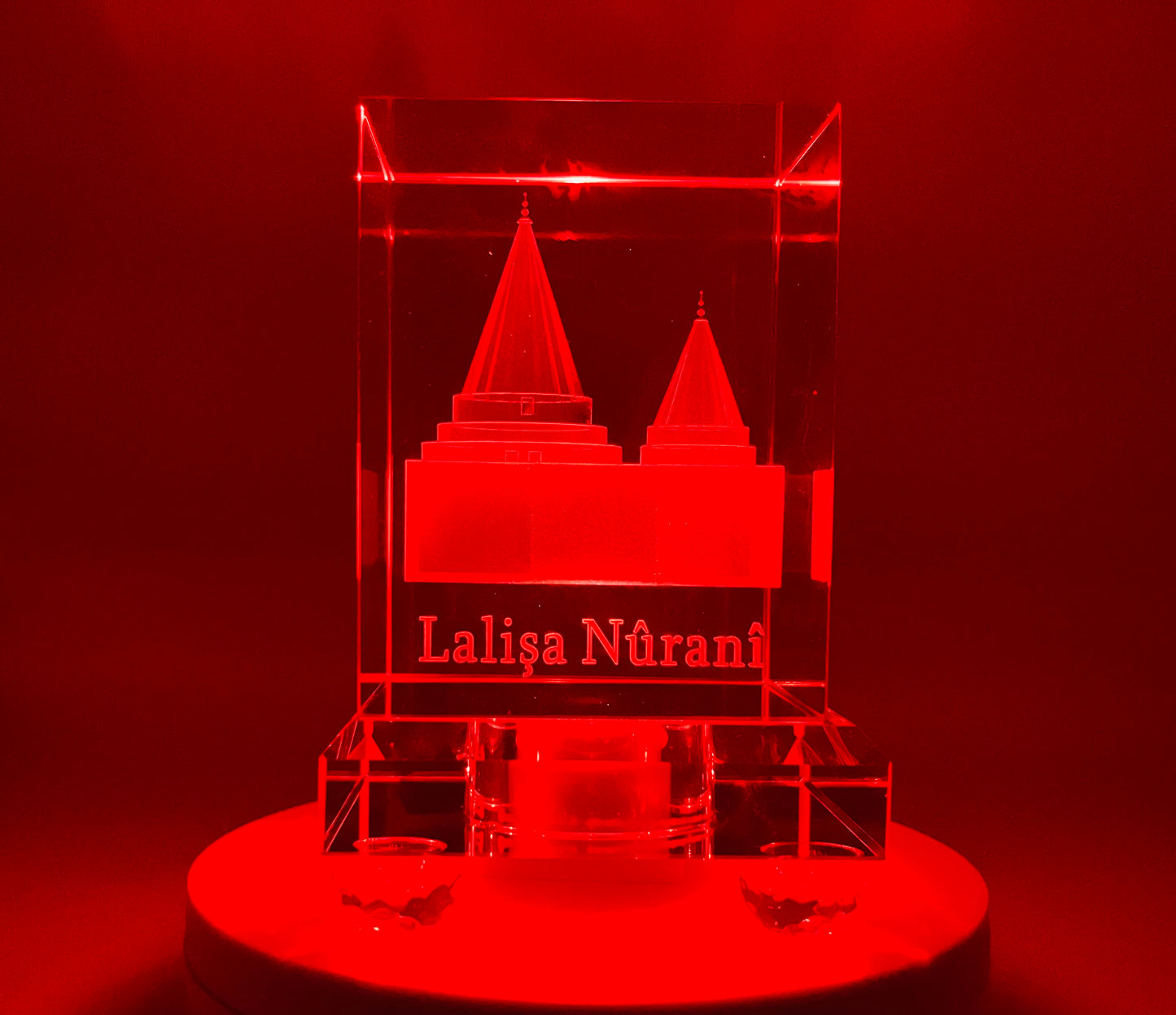 Lalish LED 3D-Lampe 13 cm hoch in 2 verschiedenen Ausführungen