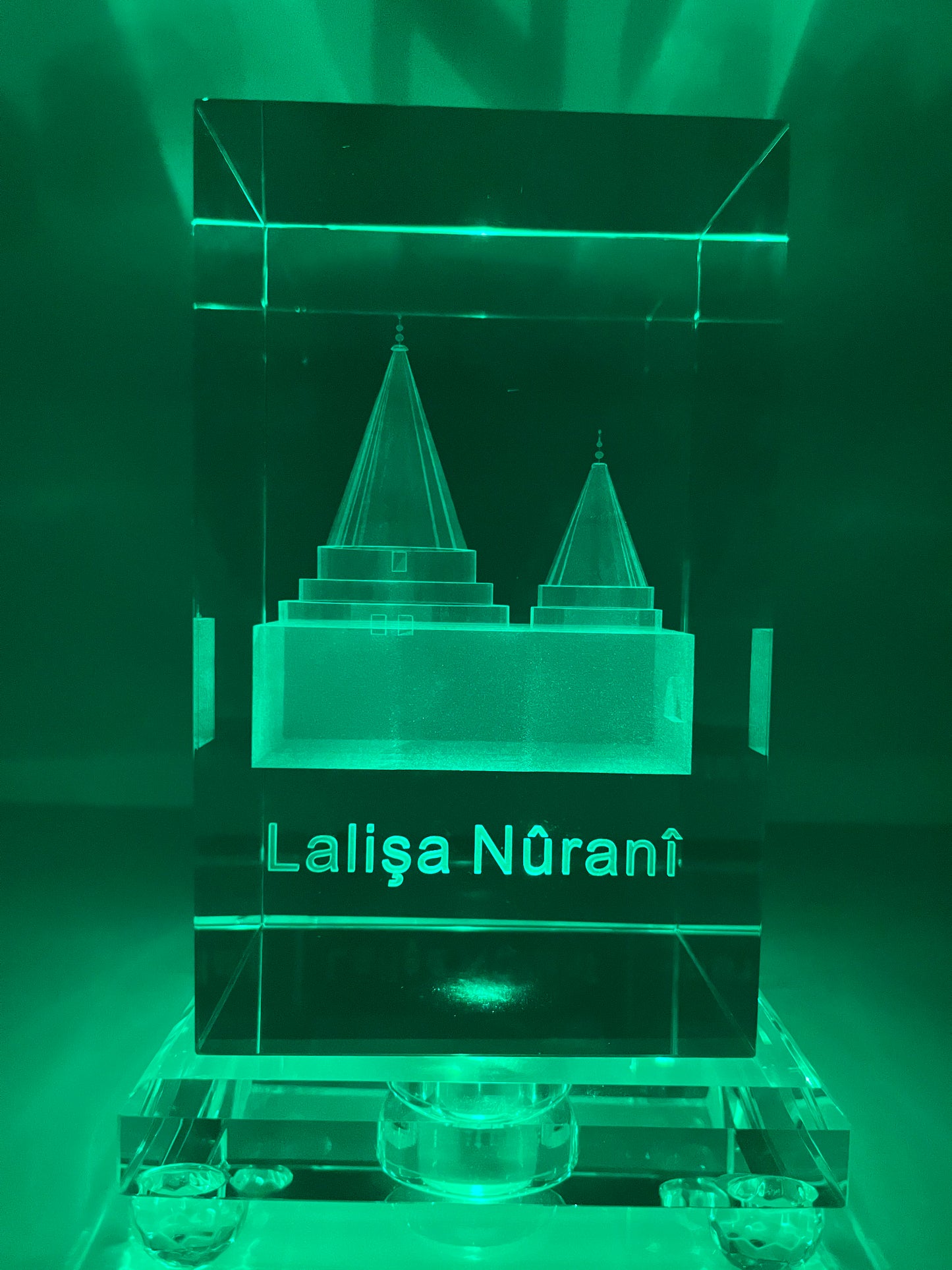 Lalish LED 3D-Lampe 13 cm hoch in 2 verschiedenen Ausführungen