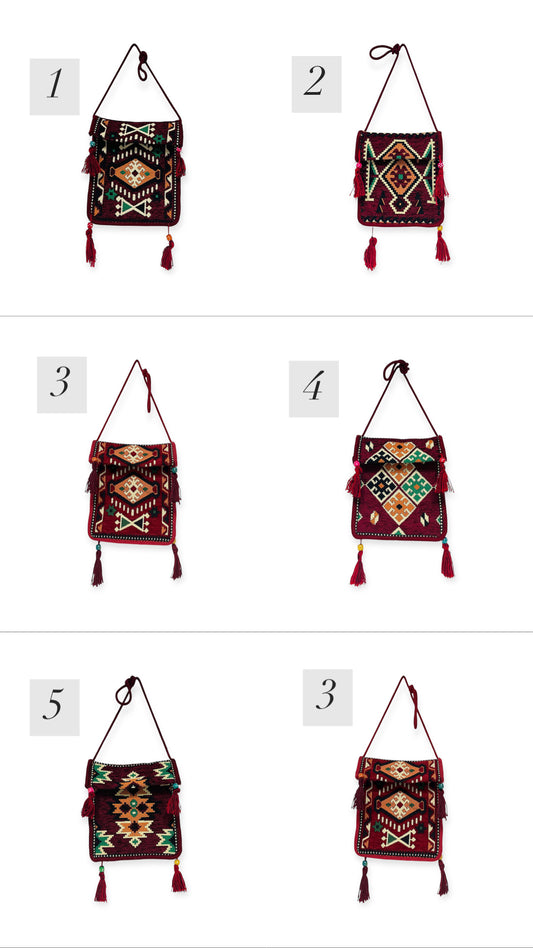 Große tradionelle yez. Barattaschen aus Handarbeit 3